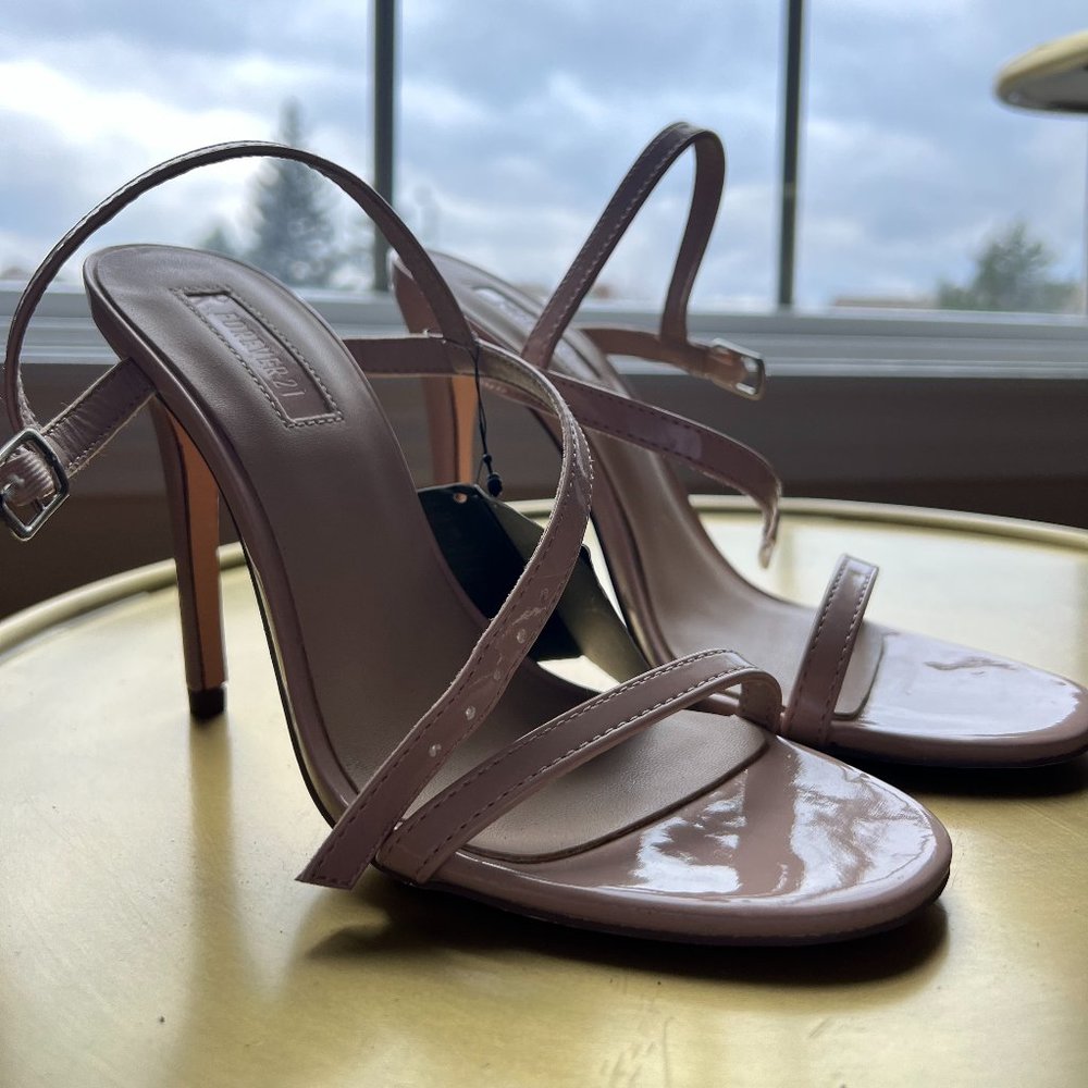 Forever 21 Pink Strappy Heel